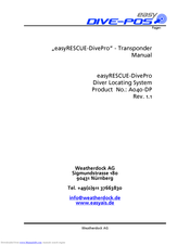 Weatherdock A040-DP Manual