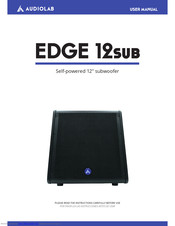 Audiolab EDGE 12 sub User Manual