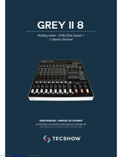 TECshow GREY II 8 User Manual