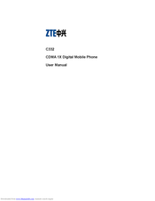 Zte C332 User Manual