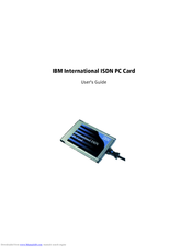 IBM International ISDN User Manual