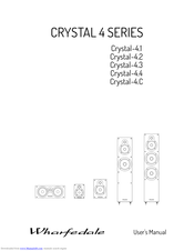 Wharfedale Pro Crystal-4.C User Manual