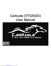 Boyo Carkuda VTG500X User Manual