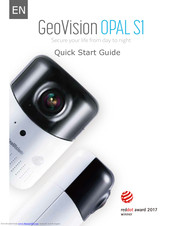 GeoVision Opal S1 Quick Start Manual