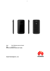 Huawei Y520U Instruction