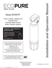 Eco Pure EPWPFF Installation And Operation Manual