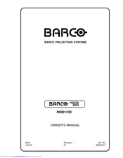 Barco BARCOVISION 8100 Owner's Manual