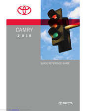 Toyota Camry 2018 Quick Reference Manual