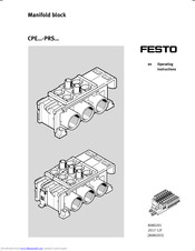 Festo CPE-18-PRS series Operating Instructions Manual