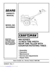 Craftsman 944.629663 Owner's Manual