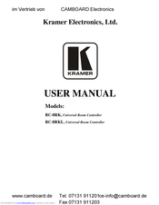Kramer RC-8RKL User Manual