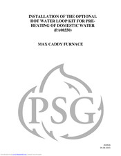 PSG PA08550 Installation Manual
