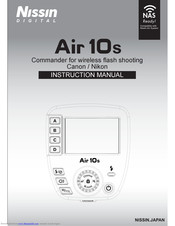 Nissin Air 10s Instruction Manual