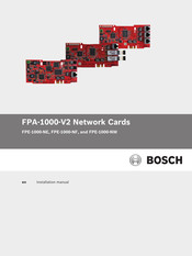 Bosch FPE-1000-NE Installation Manual