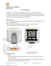 Ewig Macao TPR301 Instruction Manual
