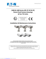Eaton XP Series Installation & Maintenance Instructions Manual