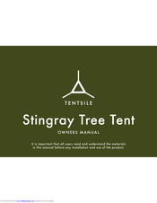 Tentsile Stingray Owner's Manual