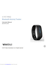 Vivitar V Fit Pro TYL-5101 Instruction Manual