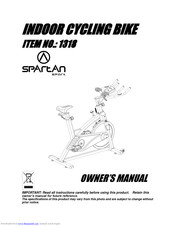SPARTAN sport 1318 Owner's Manual