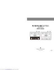 Free The Tone PA-1QB Owner's Manual