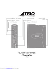 Trio Motion P760 Quick Start Manual