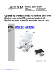 KERN MCB 300K100M Operating Instructions Manual