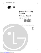 LG LSP-W1000 Owner's Manual
