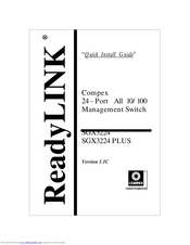 Compex SGX3224 Quick Install Manual