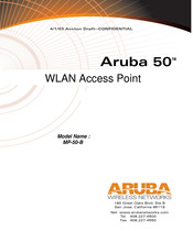 Aruba Networks MP-50-B User Manual