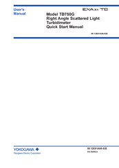 YOKOGAWA TB750G Quick Start Manual
