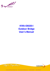 Formosa KWA-O6020-I User Manual