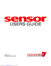 Nomadio Sensor User Manual