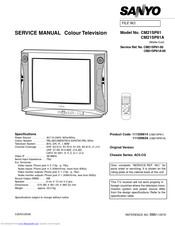 Sanyo 111359614 Service Manual