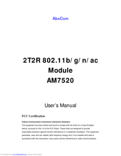 AboCom AM7520 User Manual