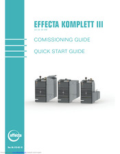 Effecta Komplett III 20kW Quick Start Manual