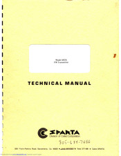 Sparta 602A Technical Manual