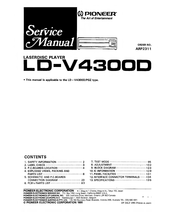 Pioneer LC-V4300C Service Manual