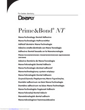 Dentsply Neytech Prime&Bond NT Instructions For Use Manual