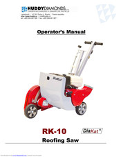 DIAKAT RK-10 Operator's Manual