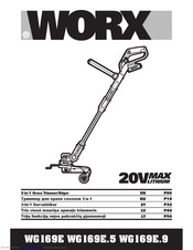 Positec WORX WG169E Manual