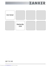 ZANKER KWF 71411 WE User Manual