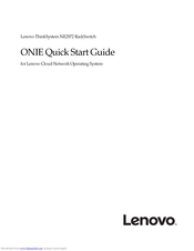 Lenovo ThinkSystem NE2572 Quick Start Manual