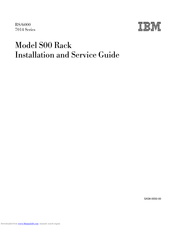 IBM RS/6000 7014-S00 Installation And Service Manual