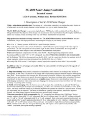 Bogart Engineering SC-2030 Technical Manual