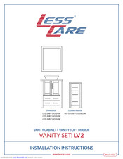 LessCare LV2-DB12W Installation Instructions Manual