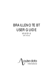 Pulse Data BRAILLENOTE BT User Manual