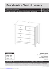 Home 476/8654 Assembly Instructions Manual