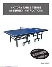 Bluewave NG2322P3 Assembly Instructions Manual