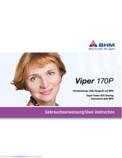 BHM Viper 170P User Instructions