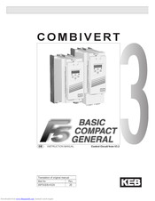 Keb COMBIVERT F5 Series Instruction Manual
